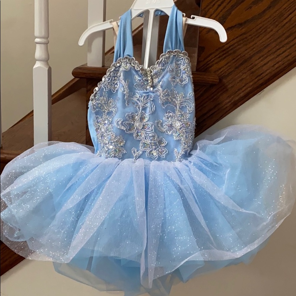 Cinderella princess dress dance costume